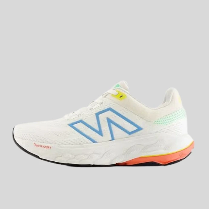 The real New Balance Fresh Foam X 860v14 running shoe showcasing the wide base and dual-density midsole for overpronation